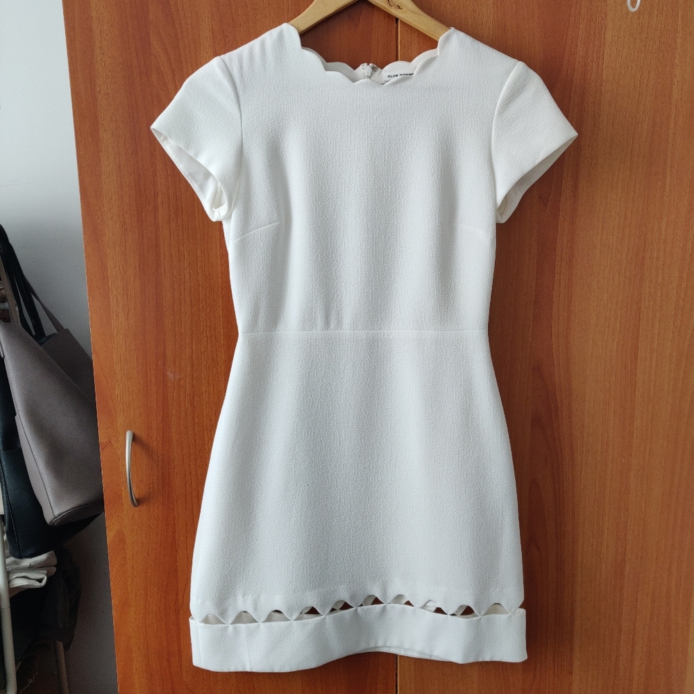 Club Monaco White Dress
